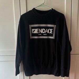 Fendace Black Sweater